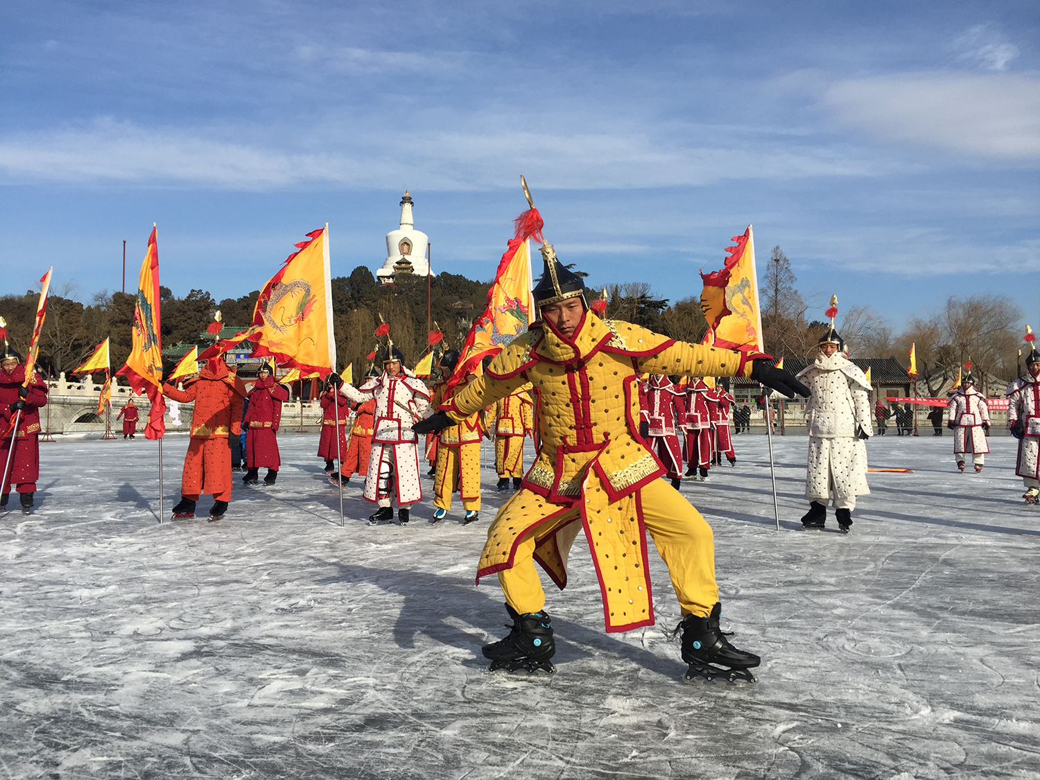 北海皇家冰嬉表演周天天有精彩